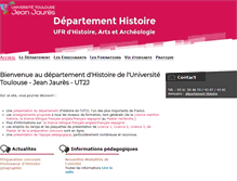 Tablet Screenshot of histoire.univ-tlse2.fr