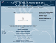 Tablet Screenshot of geo.univ-tlse2.fr