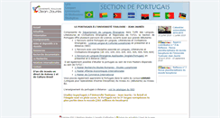 Desktop Screenshot of portugais.univ-tlse2.fr