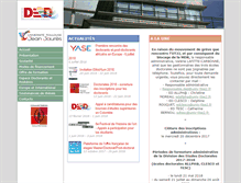 Tablet Screenshot of ded.univ-tlse2.fr