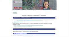 Desktop Screenshot of mathsinfo.univ-tlse2.fr