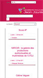 Mobile Screenshot of blogs.univ-tlse2.fr